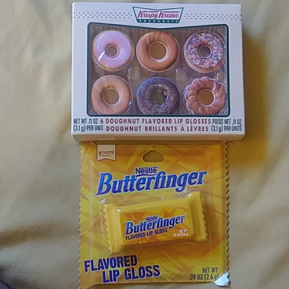 Flavored lip gloss